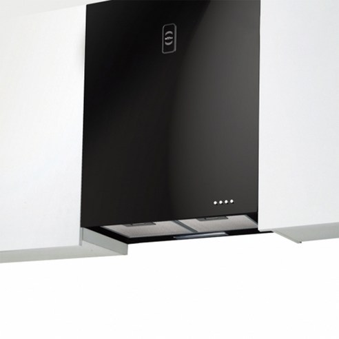 Haatz 슬림 다크 레인지후드, SSD-60BL, 방문설치