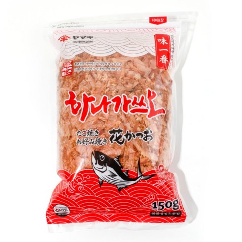 야마끼 하나 가쓰오부시 토핑용 앤 육수용, 150g, 1개