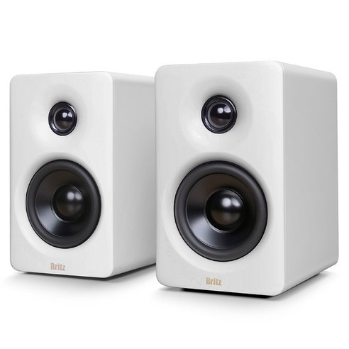 브리츠 블루투스 v5.3 홈스튜디오 모니터 스피커, 화이트, BR-Monitor6