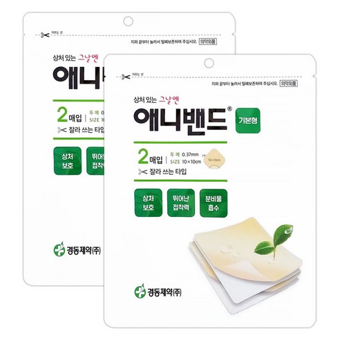 그날엔 애니밴드 기본형 2p, 2개