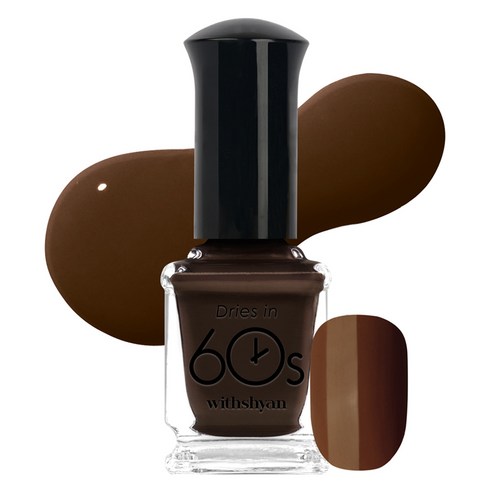 위드샨 60초 매니큐어, M159 초코베어, 9ml, 1개