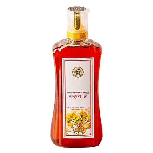 산내들농원 국산 프리미엄 야생화꿀, 500g, 1개