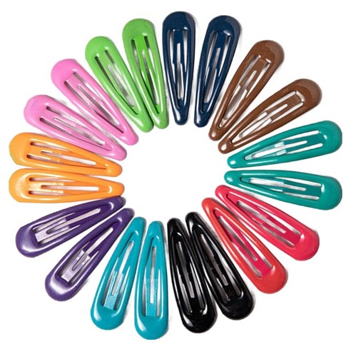 걸핀스 컬러풀 포인트 똑딱핀 20p 세트 1552