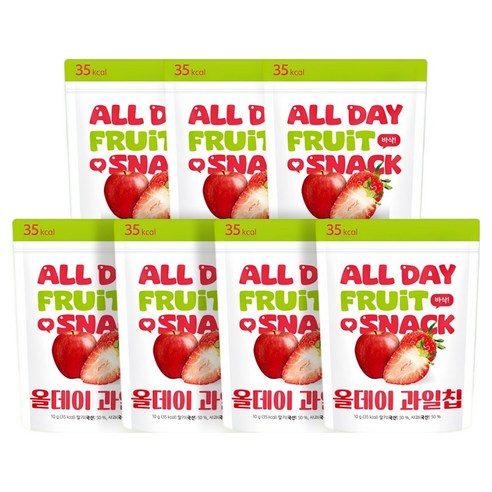 올데이 과일칩, 10g, 7개