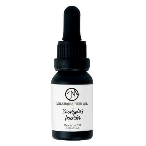 밀크하우스캔들 퓨어 오일 퍼퓸 유칼립투스 라벤더, 1개, 15ml