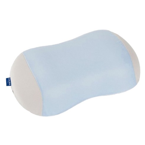 까르마 아네시스 메모리폼 베개 블루 + 웜그레이 × S(58 x 36 x 10 cm) × 1개, 블루 + 웜그레이 × S(58 x 36 x 10 cm) × 1개 섬네일