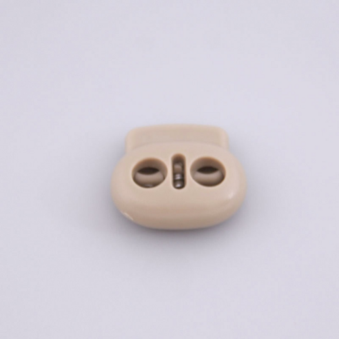 미소로운 다용도 끈길이 조절 버클 18 x 16 x 5 mm, 베이지, 10개