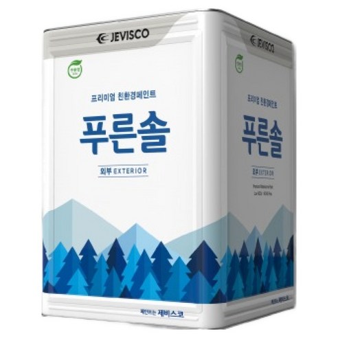 제비스코 푸른솔 프로 외부, 1개, 17.5L, 화이트
