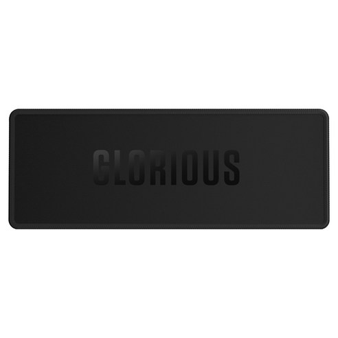 글로리어스 스티치 키보드 매트 360 x 136 mm, BLACK, 1개