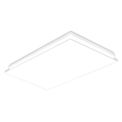 가온엘이디 LED 퓨리 거실2등 50W, 화이트 +  주광색