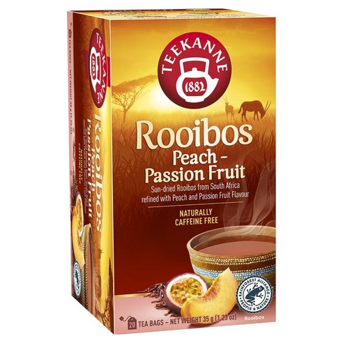 티칸 피치앤 패션후르츠 루이보스, 1.75g, 20개입, 1개