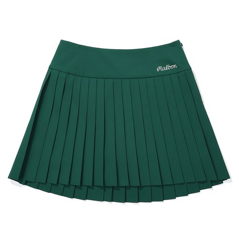 필드 위 스타일 완성! 말본 여성 플리츠 스커트로 뽐내는 나만의 개성 말본스커트