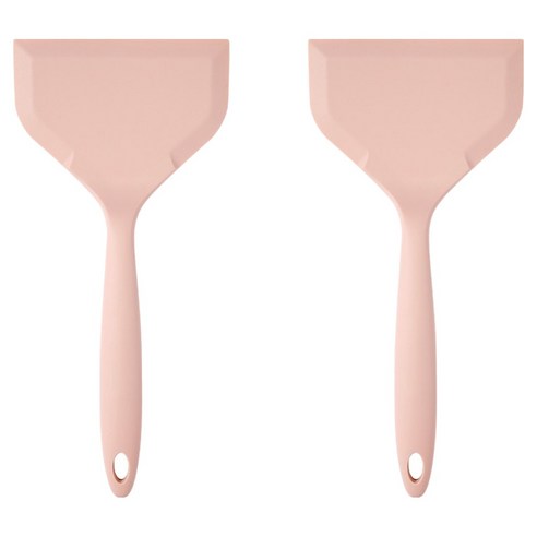 이지실리 실리콘 계란말이 뒤집개, 연핑크, 2개