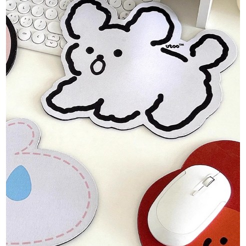 귀여움과 실용성을 모두 갖춘 마우스패드로 책상에 행복을 더하세요!