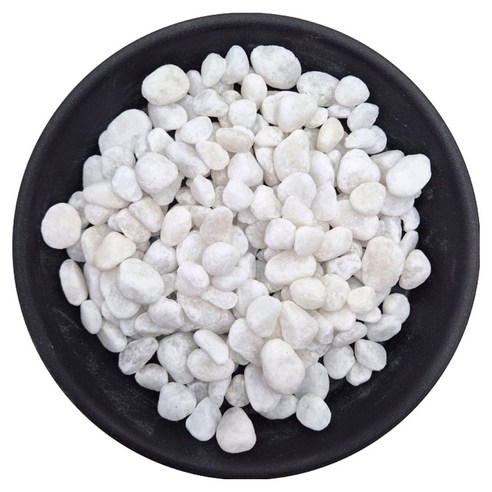 가든잇 깨끗한 자갈 화이트 10~20mm, 20kg, 1개