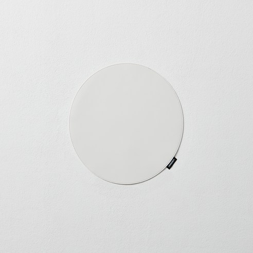 한샘 라운드 테이블 매트 400, 화이트, 1개, 400mm