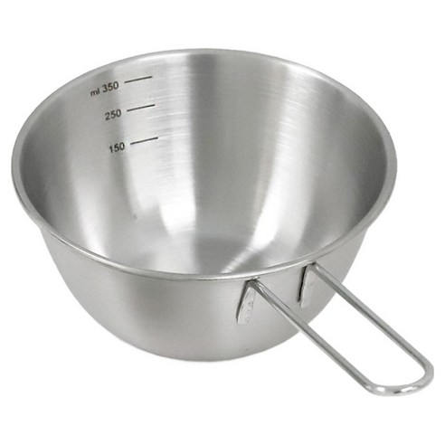 리본제이 304 스텐 롱핸들 미니 계량컵, 1개, 400ml