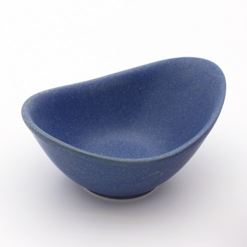 달소금 도자기 피클종지 12 x 8.5 x 6 cm, 스틸블루(반무광), 1개