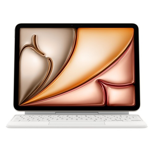 Apple 정품 매직 키보드 iPad Air(M4 모델)용, 화이트, MDFV4CJ/A, 일본어