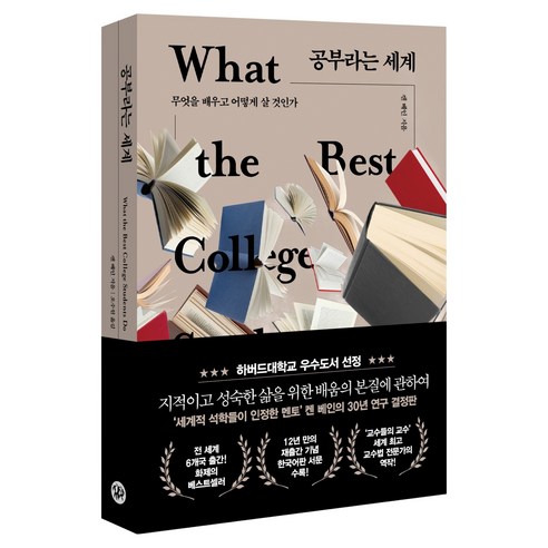 공부라는 세계:무엇을 배우고 어떻게 살 것인가, 다산초당, 켄 베인 저/오수원 역