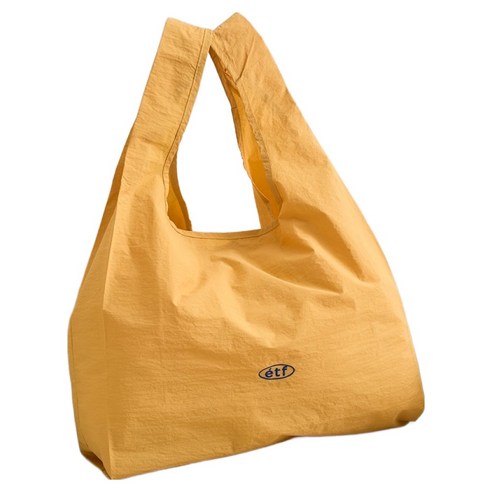 모던하우스 소프트워싱 솔리드 스탠다드 마켓토트 40 x 65 x 15 cm, 머스타드, 1개