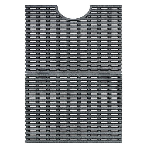 쏠레쿠션매트 와이넷 욕실 프리미엄 변기발판 700 x 1000 x 30 mm, 다크그레이, 1개