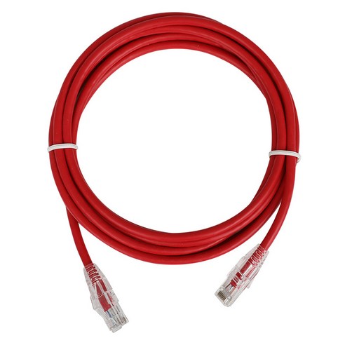 넥시 동일전선 CAT6 케이블, 레드, 1개, 80m