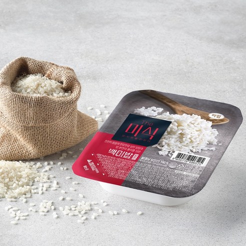 갓 지은 밥맛 그대로, 더미식 당진 백미밥