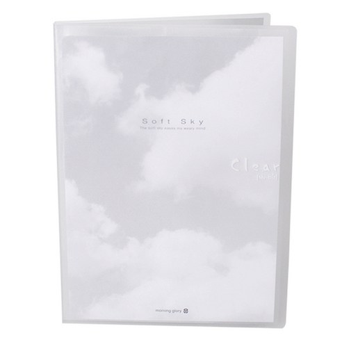 모닝글로리 마이비즈 클리어화일 A4 10p, 투명(79572), 1개