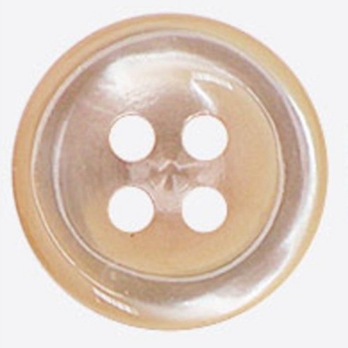 동대문단추왕 리얼 자개 단추 13mm RS-01, 베이지, 8개
