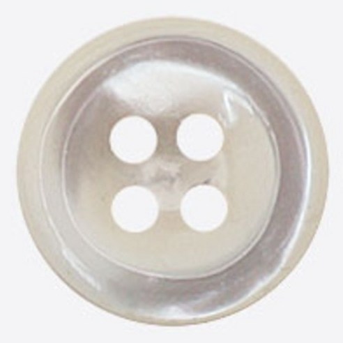 동대문단추왕 리얼 자개 단추 13mm RS-01, 아이보리, 8개