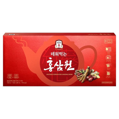 정관장 데워먹는 홍삼원 12p, 1개, 1440ml