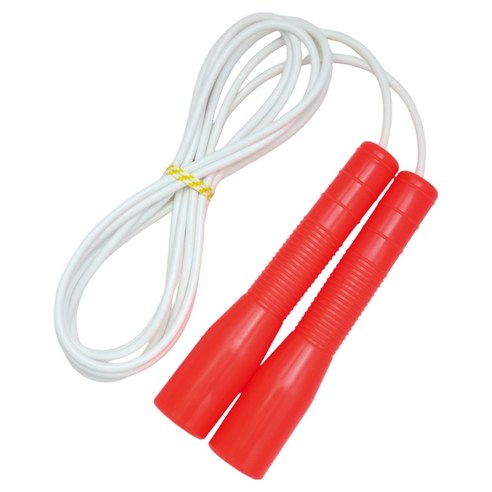 제이에프로프 어린이 스피드 줄넘기, 빨간색 + 흰줄