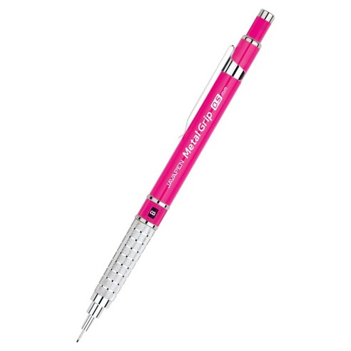 자바펜 메탈그립샤프 핑크, 1개, 0.5mm