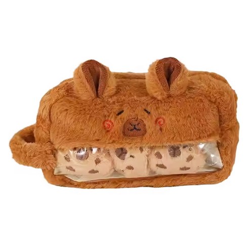 아트조이 와펜 카피바라 필통, 1개, 볼빨간바라
