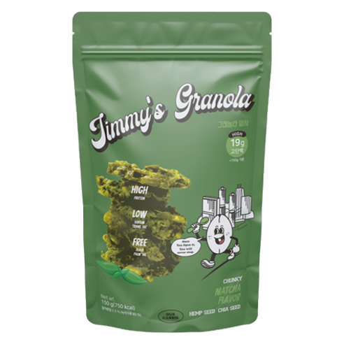 지미스 그래놀라 말차 시리얼, 150g, 1개