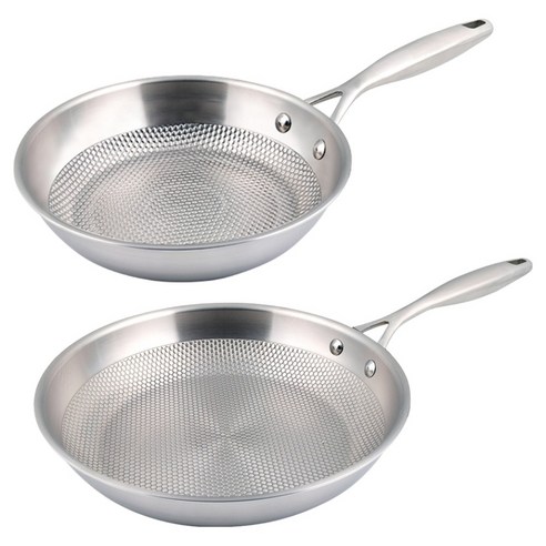 리빙글로리 인덕션 마스터스타 통5중 프라이팬 세트 2p, 1세트, 프라이팬(24cm, 28cm)