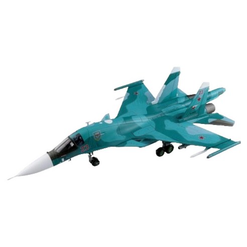 하비마스터 레프리카 1:72 SU-34 러시아 전투기모형 2023 HM419478CA, 혼합색상, 1개