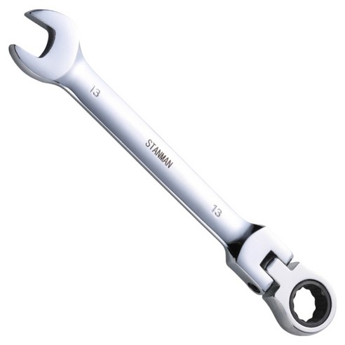 스탠맨 플렉시블 라쳇 렌치 스패너 13mm, 1개
