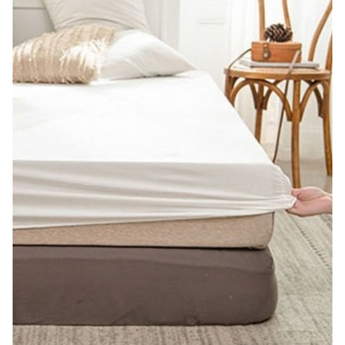 매일 밤 호텔처럼 포근한 잠자리를 선사하는 누비홈 순면 매트리스 커버