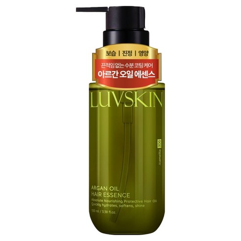 루브스킨 아르간오일 헤어에센스 동백향, 1개, 100ml