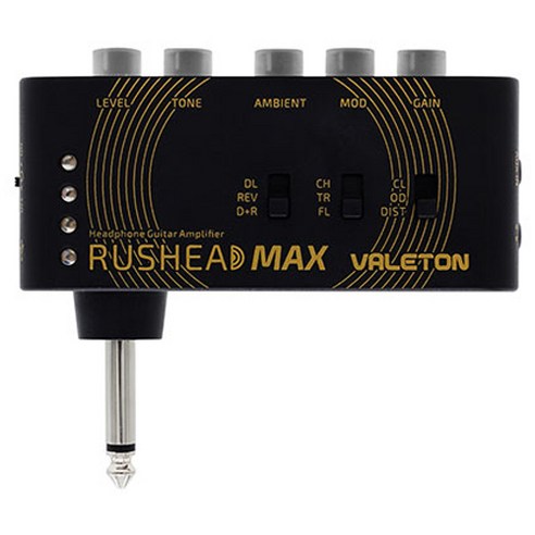 베일톤 Rushead Max 헤드폰 이어폰 포켓 미니 앰프, RH-100, 혼합색상, 1개