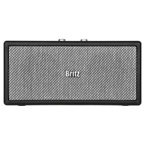 브리츠 엔틱 스테레오 무선 블루투스 스피커 BZ-TX11, 블랙