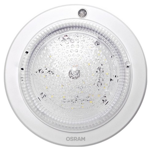 오스람 LED 원형 센서등 243mm 15W, 주광색(화이트), 1개