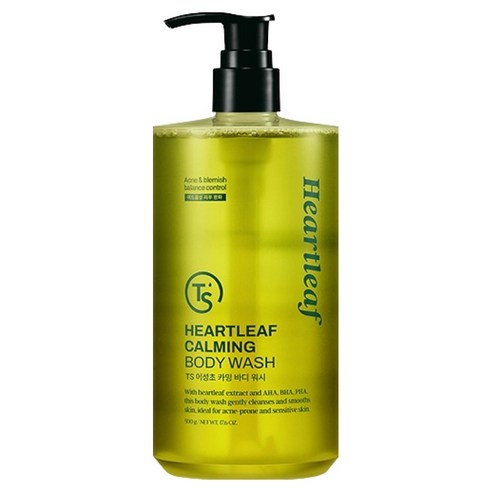 지친 피부를 위한 섬세한 진정, TS 어성초 카밍 바디워시 바디클렌저