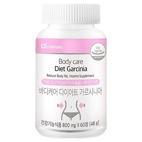 로니웰 바디케어 다이어트 가르시니아 48g, 1개, 60정
