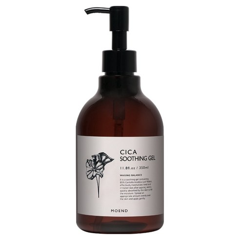 모엔드 브라질리언왁싱 후 관리 대용량 시카 수딩젤, 350ml, 1개