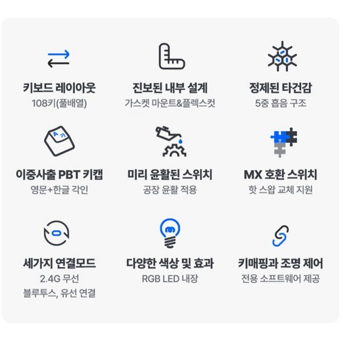 손끝으로 느끼는 짜릿함, AULA 펀키스 독거미 키보드