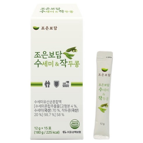 조은보담 수세미 & 작두콩, 1개, 15개입, 180g
