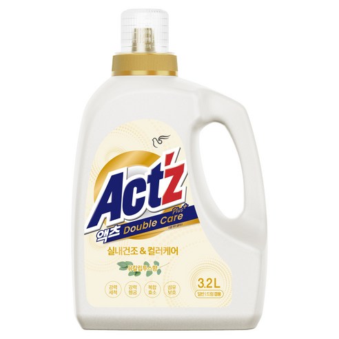 액츠 더블케어 플러스 유칼립투스향 본품, 3.2L, 1개